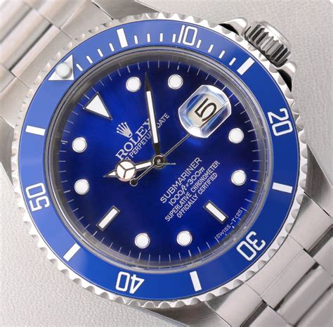 rolex 16610 blu|rolex 16610 dimensions.